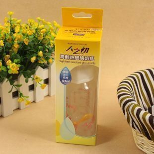 正品愛得利玻璃120ML奶瓶 TFY-8119 廠家直銷批發，優質供應